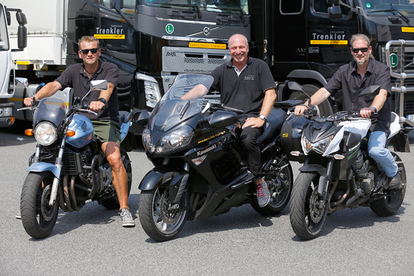 Motorrad Fuhrpark