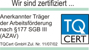 AZAV Zertifizierung