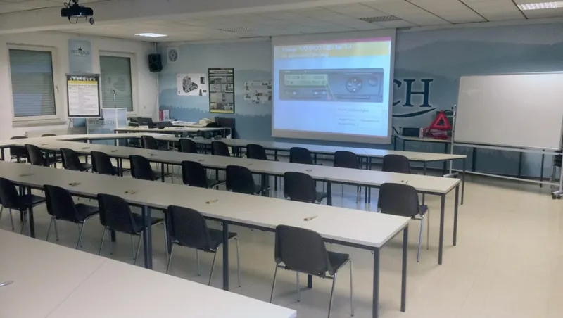 Schulungsraum der Fahrschule Trenkler