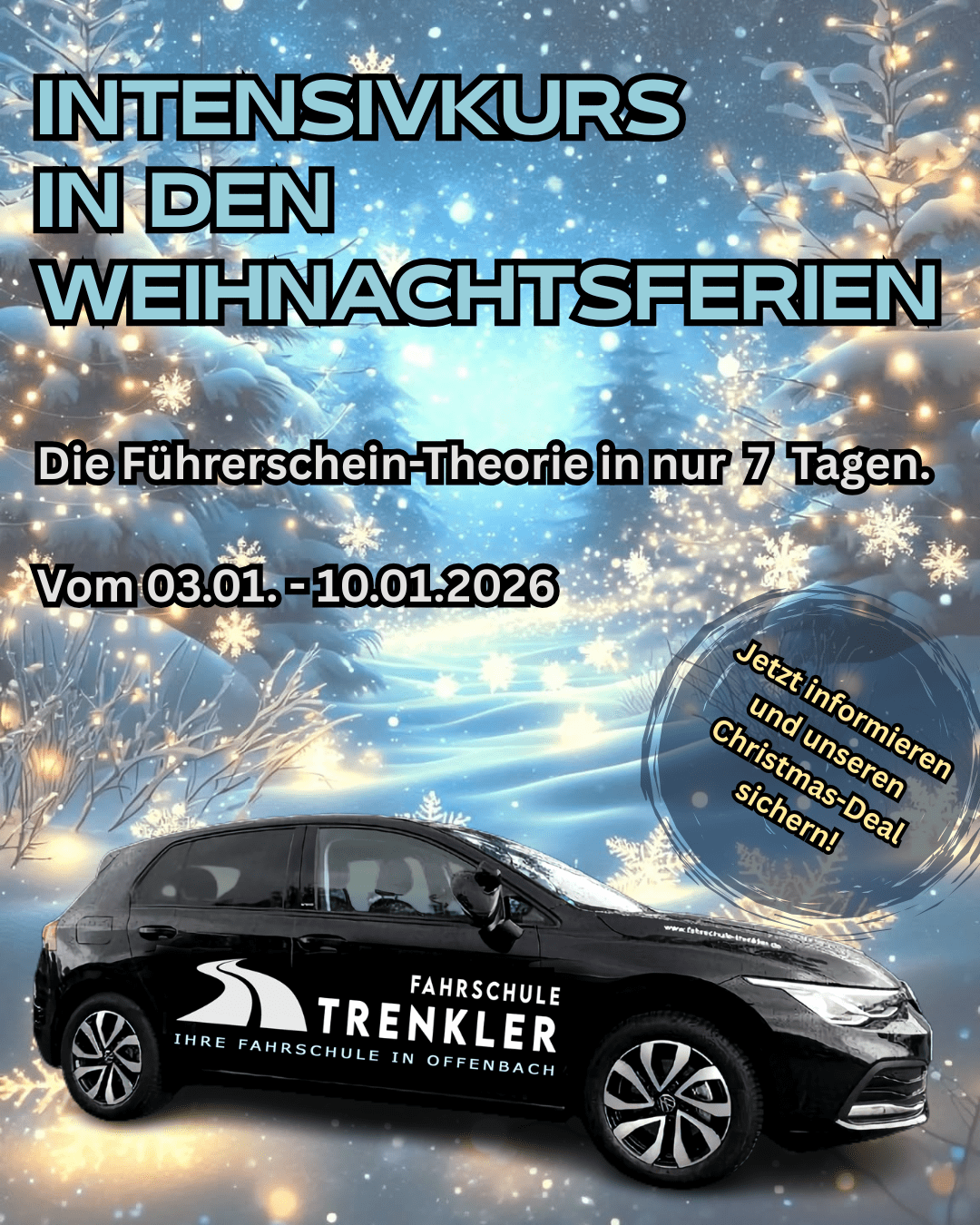 INTENSIVKURS in den Weihnachtsferien